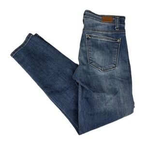 Judy Blue Jeans Womens Size 3/26 Relaxed Fit Mid Rise Blue Denim Pants